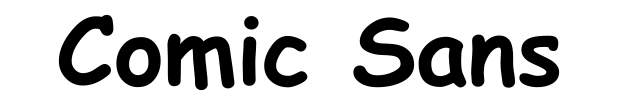 Comic Sans